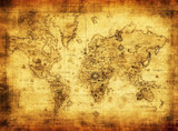 Large Vintage World Map Home Decoration Detailed Antique Poster Retro Cloth Poster Globe Old World Nautical Map Gifts