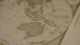 Large Vintage World Map Home Decoration Detailed vintage Poster Wall Chart Retro Paper Matte Kraft Paper Map Of World