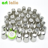 Large Size Russian Tulip Nozzles Decoration Tips Cake Cupcake Decorating Tools Icing Piping Nozzle Baking &amp; Pastry Gift