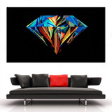 Large size Printing Oil Painting colorful diamond Wall painting Decor Wall Art Picture For Living Room painting No Frame Large size Printing Oil Painting colorful diamond Wall painting Decor Wall Art Picture For Living Room painting No Frame