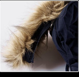 Large Size Jacket Mens Clothing Winter Long Coat Parkas Snow Clothes Outwear Overcoat Windbreaker Warm Thick Hoodies Fur Collar
