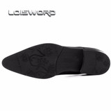 Large size EUR46 Pointed Toe mens dress shoes brown / black mens ankle boots wedding shoes genuine leather mens business shoes Large size EUR46 Pointed Toe mens dress shoes brown / black mens ankle boots wedding shoes genuine leather mens business shoes