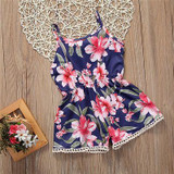 Lace Floral Baby clothes romper Newborn Toddler Baby Girl Romper Jumpsuit Infant Clothes Outfit Sunsuit