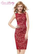 Lace Cocktail Dresses Ever Pretty Charming Stylish Knee Length Summer 2017 Party A-line Sleeveless HE05336 Cocktail Dress