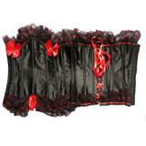 Lace Corpete Steampunk Corset Front Overbust Corselet Sexy corsage Corsets Black Bustiers Waist Trainer Corsetto Gothic Bustier
