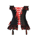 Lace Corpete Steampunk Corset Front Overbust Corselet Sexy corsage Corsets Black Bustiers Waist Trainer Corsetto Gothic Bustier