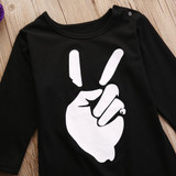 Romper Long Sleeve Jumpsuit Outfits Baby Boy Clothes Newborn Infant Baby Girls Boys Clothing Fist