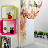 Romantic Butterfly Curtains yarn Tulle Curtain Customize Curtains For Living Window Curtain Screening for Living Room Home Decor