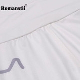 Romanstii Legging Women Fashion Sexy Lady Fitness Striped Slim Footless Push Up Pants Female Trousers Workout Leggings Clothing