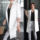 ROKEDISS 2017 Women Jacket Long Sleeve Feminina Suit blazer Blazer Women's Casual Blazer Mujer Plus Size Blazer Feminino Jackets