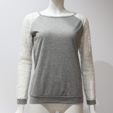 Rogi Women Blouses 2018 Spring Autumn Patchwork Lace Blouse Long Sleeve Sexy Backless Shirt Women Tunic Tops Blusas Femininas