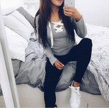 Spring Autumn Women Long Sleeve V-neck Lace Up Hoodies Sweatshirts Bandage Pullover Shirts Casual Sexy Tops GV371