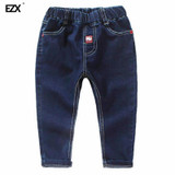 spring autumn New Style boys Girls Jeans Kids Clothing children Skinny Pants Elastic Waist Fashion Trousers For Baby Girl E38