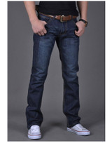 spring autumn men fashion straight jeans young men boy casual handsome jeans
