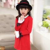 Spring Autumn Girls Clothes Long Sleeve Kids Dresses for Girls 2017 New Arrival Fashion Childrens T-shirts Dress