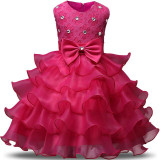 Aini Babe Girl Dress Princess Christmas Lace Kids Christening Events Party Wear Dresses For Girls Children Baby Red Clothes Aini Babe Girl Dress Princess Christmas Lace Kids Christening Events Party Wear Dresses For Girls Children Baby Red Clothes