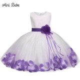 Aini Babe Flowers Baby Dress For 1 Year Birthday Party Dress Girl Clothes Princess Infant Clothing Toddler Girl Christening Gown Aini Babe Flowers Baby Dress For 1 Year Birthday Party Dress Girl Clothes Princess Infant Clothing Toddler Girl Christening Gown