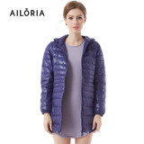 AILORIA 2017 Winter Long Spring Autumn Overcoat Women Ultra Light 90% White Duck Down Coat Jackets Duck Down Jacket For Women