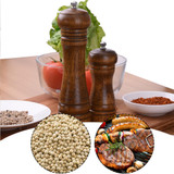 AIHOME Wooden Salt &amp; Pepper Grinders Salt And Pepper &amp; Spice Grinders Mills Manual Pepper Mill 2 Sizes Creative Kitchen Tools