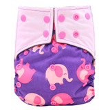 AI2 Cloth Diapers Infant Baby Reusable Diaper Nappies Character Print Washable Bamboo Charcoal Pocket Diapers Cover 0-3Years