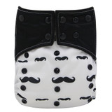 AI2 Cloth Diapers Infant Baby Reusable Diaper Nappies Character Print Washable Bamboo Charcoal Pocket Diapers Cover 0-3Years