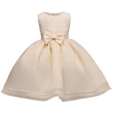 Ai Meng Baby Toddler Girl Baptism Clothes Girl Newborn Infant Lace Christening Gown Party Dress For Girl 1st 2nd Birthday Outfit