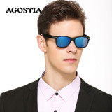 AGOSTIA Polarized Square Sunglasses Men Women Brand Designer Vintage Style 2140 Sun Glasses Driving Eyewears