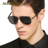 Agostia Polarized Sunglasses Men Sun Glasses Male Oversized Glasses For Driving Shades Oculos De Sol Masculino With Box 2362