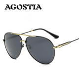 AGOSTIA Brand HD Polarized Sunglasses Men Male Female Sun Glasses Brand Design Driving Sunglasses Goggle Classic Eyewear