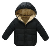 BibiCola Winter Baby Boys Snowsuit Cotton Girls Coats Jackets Baby Thicken Warm Velvet Down Parka Kids Boy Jackets Outerwear