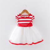 BibiCola Summer Baby Girl Dress New Fashion Children Girls Clothing Toddler Girls Princess Tutu Dresses Baby Girls Party Dress