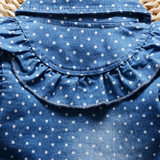 BibiCola Children clothing denim coat for girls jackets autumn &amp; spring outwear kids clothes baby girl top outfits