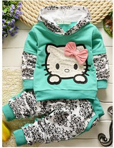 BibiCola Children Clothes 2018 Spring Kids Girls Clothes Set T-shirt+Pant Sport Suit Toddler Baby Girls Clothing Set