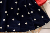 BibiCola baby Girls Dress Casual Kids Autumn Girl Clothes Polka Dots Dress Kids Clothes Cute Dress Girls Party Dress