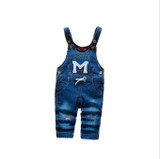BibiCola 2017 Infant Girl Overalls Cute Toddler Clothing Cartoon Baby Boys Girls Bib Pants Baby Girl Casual Trousers