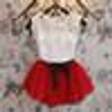 BibiCola  fashion toddler baby girls summer clothing sets bow 2pcs girls summer clothes set kids fashion suit set tracksuit set