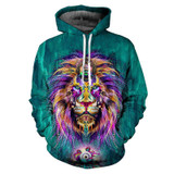 BIANYILONG Space Galaxy 3d Sweatshirts Men/Women Hoodies With Hat Print Stars Nebula Autumn Winter Loose Thin Hooded Hoody Tops