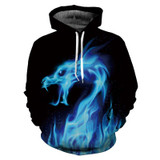 BIANYILONG Space Galaxy 3d Sweatshirts Men/Women Hoodies With Hat Print Stars Nebula Autumn Winter Loose Thin Hooded Hoody Tops