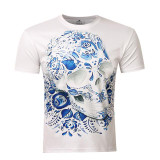 BIANYILONG Fashion Brand T-shirt Male Hip Hop 3d Print Skulls Harajuku Animation T shirt Summer Cool Tees Tops Brand Clothing