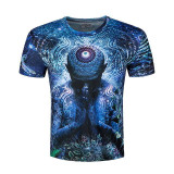 BIANYILONG Fashion Brand T-shirt Male Hip Hop 3d Print Skulls Harajuku Animation T shirt Summer Cool Tees Tops Brand Clothing