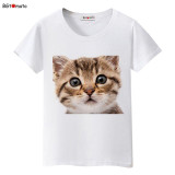 BGtomato Super cute 3D little cats t shirt women lovely cool summer shirts Good quality comfortable casual tops brand shirts
