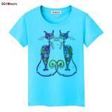 BGtomato New style elegent cats shirt brand casual top tees fashion t shirt women comfortable clothes women t-shirt plus size