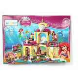 AIUNCI Toys 402pcs Princess Undersea Palace Girl Building Blocks Bricks Toys For Children Christmas Gift PK BELA 10436