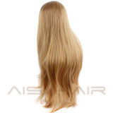 AISI HAIR Synthetic Blonde Ombre Wig for Black Women Long Wavy Ombre Blonde Hair