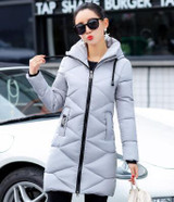AISHGWBSJ Winter Cotton Warm Overwear Jackets Winter Long Coats Women Hooded Padded-Cotton Parkas Female Thicker 2017 New PL128