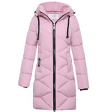 AISHGWBSJ Winter Cotton Warm Overwear Jackets Winter Long Coats Women Hooded Padded-Cotton Parkas Female Thicker 2017 New PL128