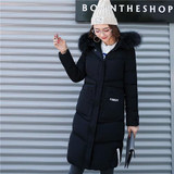 AISHGWBSJ 2017 winter military green parka for women fur collar long jackets with hat female thicker hooded coats cotton PL015