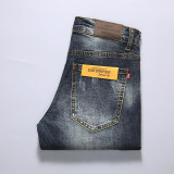 AIRGRACIAS Shorts Men Ripped Short Jeans Straight Retro Shorts Jean Bermuda Male Denim Brand Clothing Plus Size 28-40
