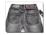 AIRGRACIAS Mens Jeans Classic Retro Nostalgia Straight Denim Jeans Men Plus Size 28-38 Men Long Pants Trousers Brand Biker Jean