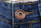 AIRGRACIAS High Quality Short Jeans Men Blue Color Straight Denim Jeans Shorts Mens Jeans Knee Length Brand Bermuda Masculina